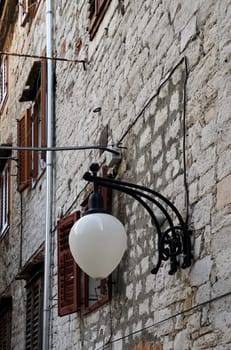 Alley in the old town of Sibenik