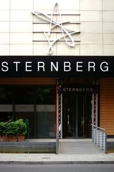 Berlin,Germany - June 21,2016: The entrance of the Sternberg Casino as well as the Theater and Casino on June 21,2016 in Berlin.