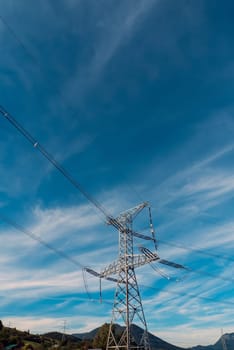 High Voltage Power Lines