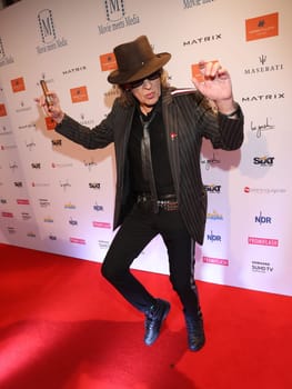 Udo Lindenberg . Movie meets Media 2016 at The Hotel Atlantic Kempinski,Hamburg on 28.11.2016..