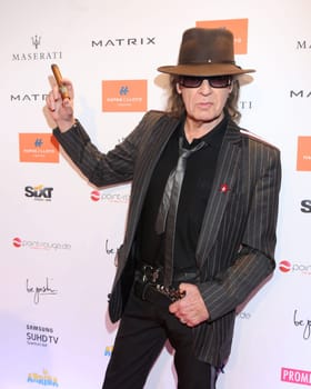 Udo Lindenberg . Movie meets Media 2016 at The Hotel Atlantic Kempinski,Hamburg on 28.11.2016..