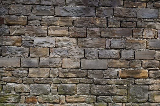 Background texture of stone wall close up