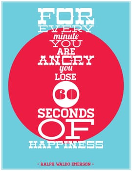 Motivational poster for any interior. promotes good mood