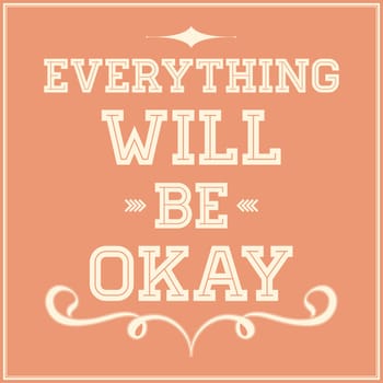 Motivational phrase on every day. Will complement your interior