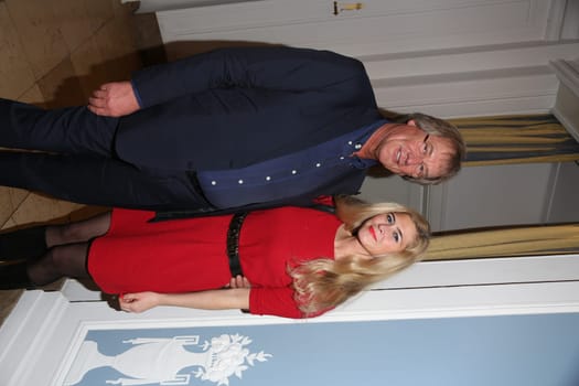 Lorenz Wriedt and Jennifer Hartfeld ,. Movie meets Media 2016 at The Hotel Atlantic Kempinski,Hamburg on 28.11.2016..