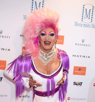 Olivia Jones,. Movie meets Media 2016 at The Hotel Atlantic Kempinski,Hamburg on 28.11.2016..