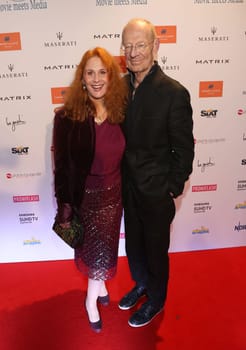 Christiane Leuchtmann und Hans Peter Korff .Movie meets Media 2016  im Hotel Atlantic Kempinski, Hamburg am 28.11.2016..