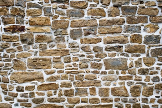 Background texture of stone wall close up