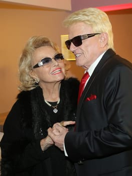 Heino with his wife Hannelore at the Advent Festival of 100,000 Lights 2016 in Suhl