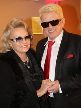 Heino with his wife Hannelore at the Advent Festival of 100,000 Lights 2016 in Suhl