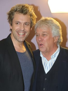 Sascha Grammel and Rolf Zuckowski at the Advent Festival of 100,000 Lights 2016 in Suhl