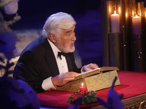 Actor Mario Adorf at the Advent Festival of 100,000 Lights 2016 in Suhl