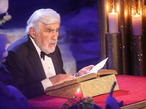 Actor Mario Adorf at the Advent Festival of 100,000 Lights 2016 in Suhl