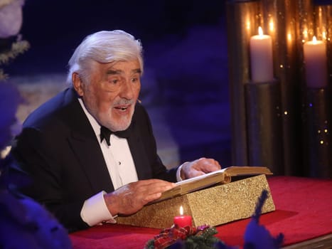 Actor Mario Adorf at the Advent Festival of 100,000 Lights 2016 in Suhl