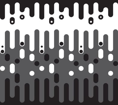 Universal seamless abstract pattern doodle geometric lines in retro memphis style, fashion 80-90s, black, white color. It can be used in printing, website backdrop, fabric design