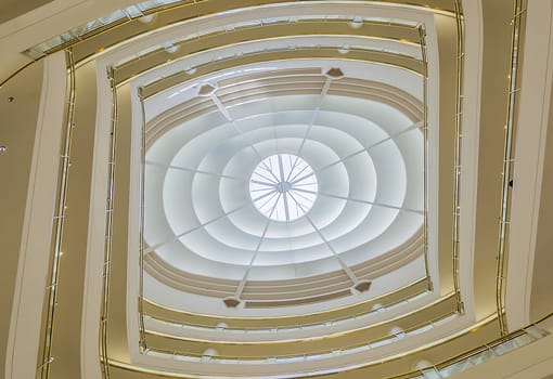 San Francisco, CA, USA, october 22, 2016: Wonderful Circular Architecture
