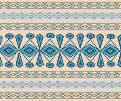 Ethnic Abstract bright pattern background. Vector illustration.