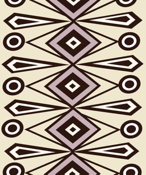 Ethnic Abstract bright pattern background. Vector illustration.