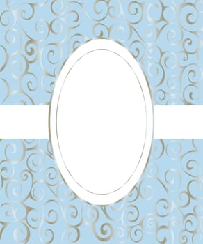 Vintage frame background invitation ornament. Vector  illustration.