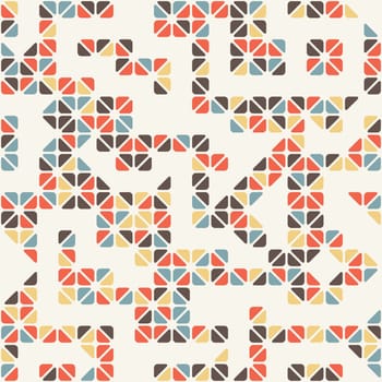 Geometric abstract seamless pattern technology geometric lines