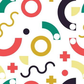 Fashion style seamless modern pattern background. Perfect illustration for web background or print wrapping decoration and fashion textile, fabric design.