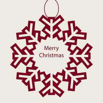 Christmas card background. New year vector illustration.