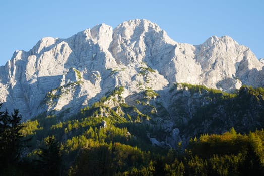 Mountain peak in the Gesäuse National Park,Styria