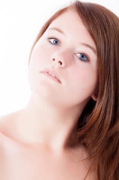Young beauty woman whith a clear natural skin