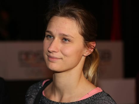 Member of the Presidium of the German Olympic Sports Confederation (DOSB) and IOC member Britta Heidemann at the 13th General Assembly of the DOSB on 03.12.2016 in Magdeburg