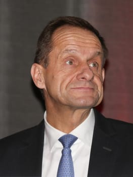 President of the German Olympic Sports Confederation (DOSB) Alfons Hörmann at the 13th General Assembly of the DOSB on 03.12.2016 in Magdeburg