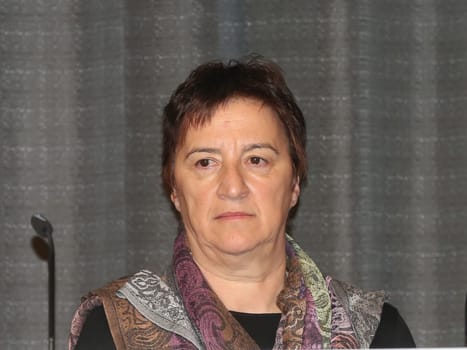 Board member of the German Olympic Sports Confederation (DOSB) Dr. Karin Fehres at the 13th General Assembly of the DOSB on 03.12.2016 in Magdeburg