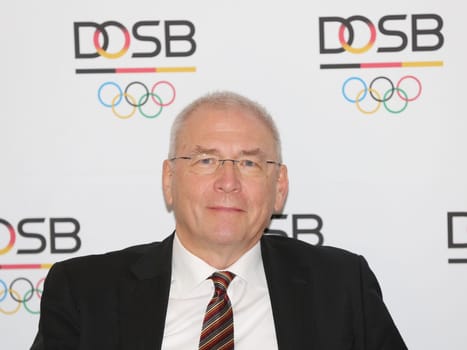 Chairman of the Board of the German Olympic Sports Confederation (DOSB) Dr. Michael Vesper at the 13th General Assembly of the DOSB on 03.12.2016 in Magdeburg