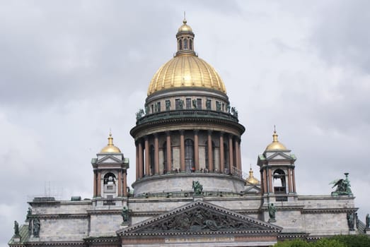 Saint-Petersburg, Russia - August 12, 2016: City of St. Pererburge. The palaces and architecture of the city. Buildings of historical part of the city.