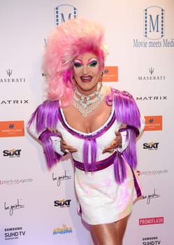 Olivia Jones ,. Movie Meets Media 2016 at the Hotel Atlantic Hamburg .