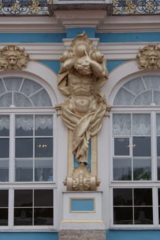 Saint-Petersburg, Russia - August 12, 2016: City of St. Pererburge. The palaces and architecture of the city. Buildings of historical part of the city.
