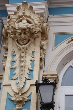 Saint-Petersburg, Russia - August 12, 2016: City of St. Pererburge. The palaces and architecture of the city. Buildings of historical part of the city.