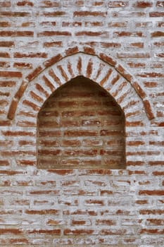Immured Window in The Brick Wall