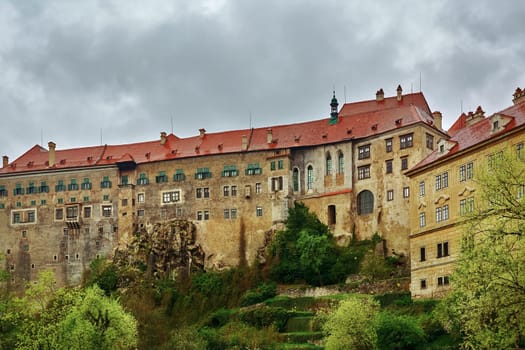 Castle of Cesky Krumlov on the Rock