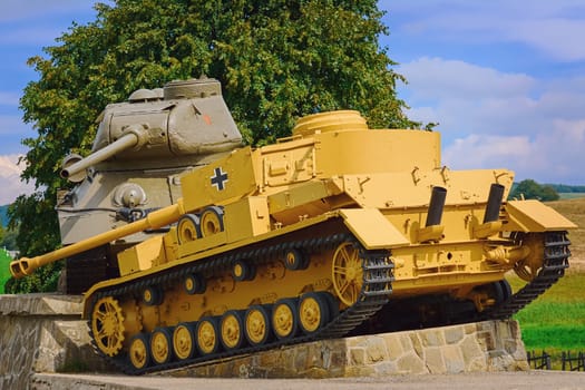 One Tank Beats other on the Battlefield