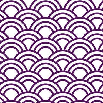 Traditional japanese seamless wave pattern for textile, cover or package. White and blue.