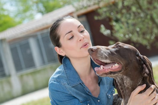 shelter keeper loves her residents