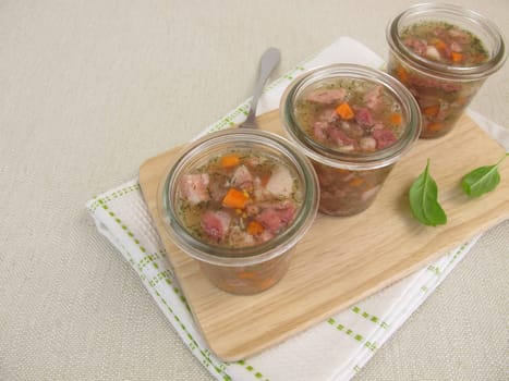 Homemade Sülze