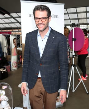 Florent Raimond at a fashion fair in Hamburg