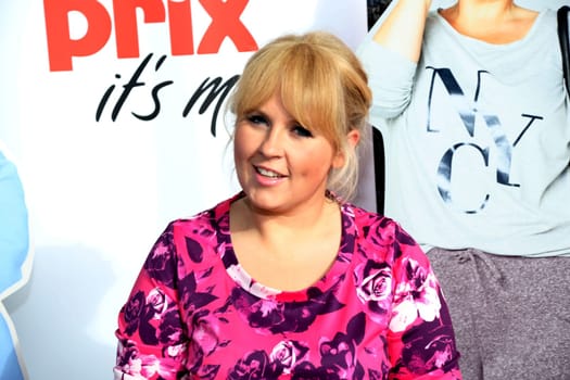 Maite Kelly at a fashion fair in Hamburg