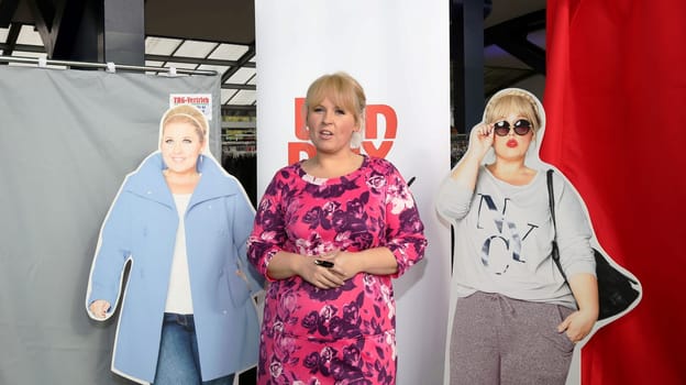 Maite Kelly at a fashion fair in Hamburg
