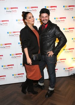 Miyabi Kawai und Manuel Cortez ,. Ernstings Family Fashion Dinner im Heritage Restaurant Le Meridien Hotel Hamburg