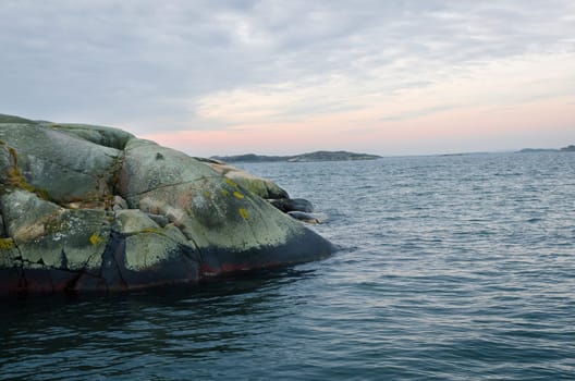 outside Gothenburg swedish westcoast a late autumn day very cold and blowing