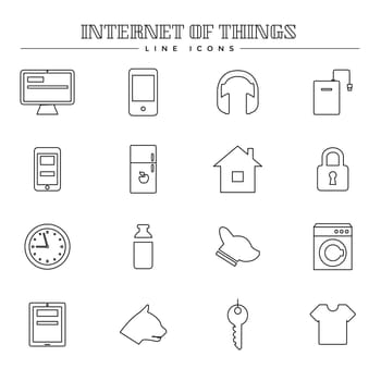 Modern lined style icons, perfect for your branding, web, print or infographic design project.