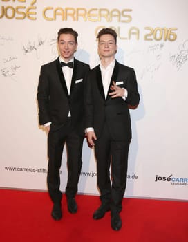 The Lochies,( Heiko & Roman Lochmann). Jose Carreras Gala at the Estrel Hotel Berlin on 14.12.2016