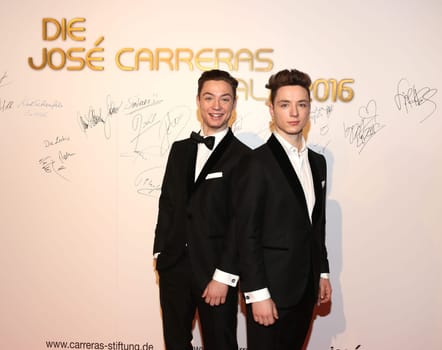 The Lochies,( Heiko & Roman Lochmann). Jose Carreras Gala at the Estrel Hotel Berlin on 14.12.2016